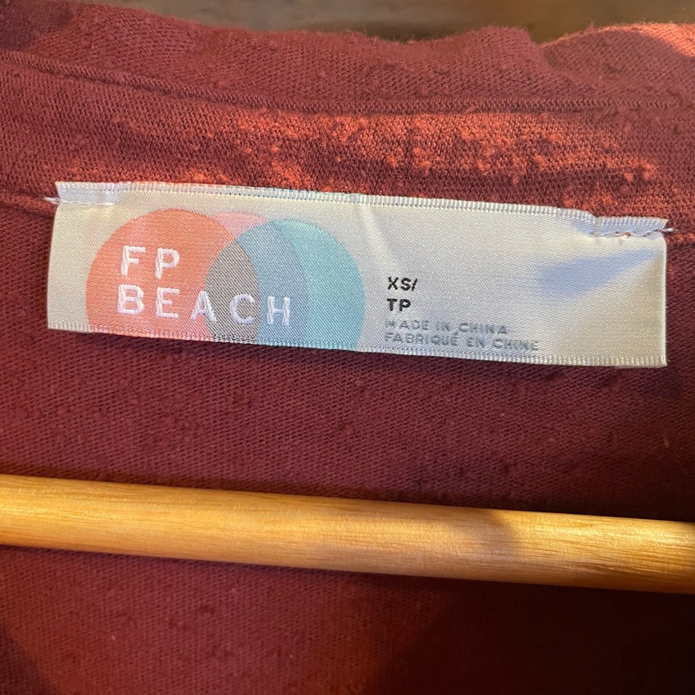 FREE PEOPLE BEACH Old Bay Shirtdress - Picture 4 of 4